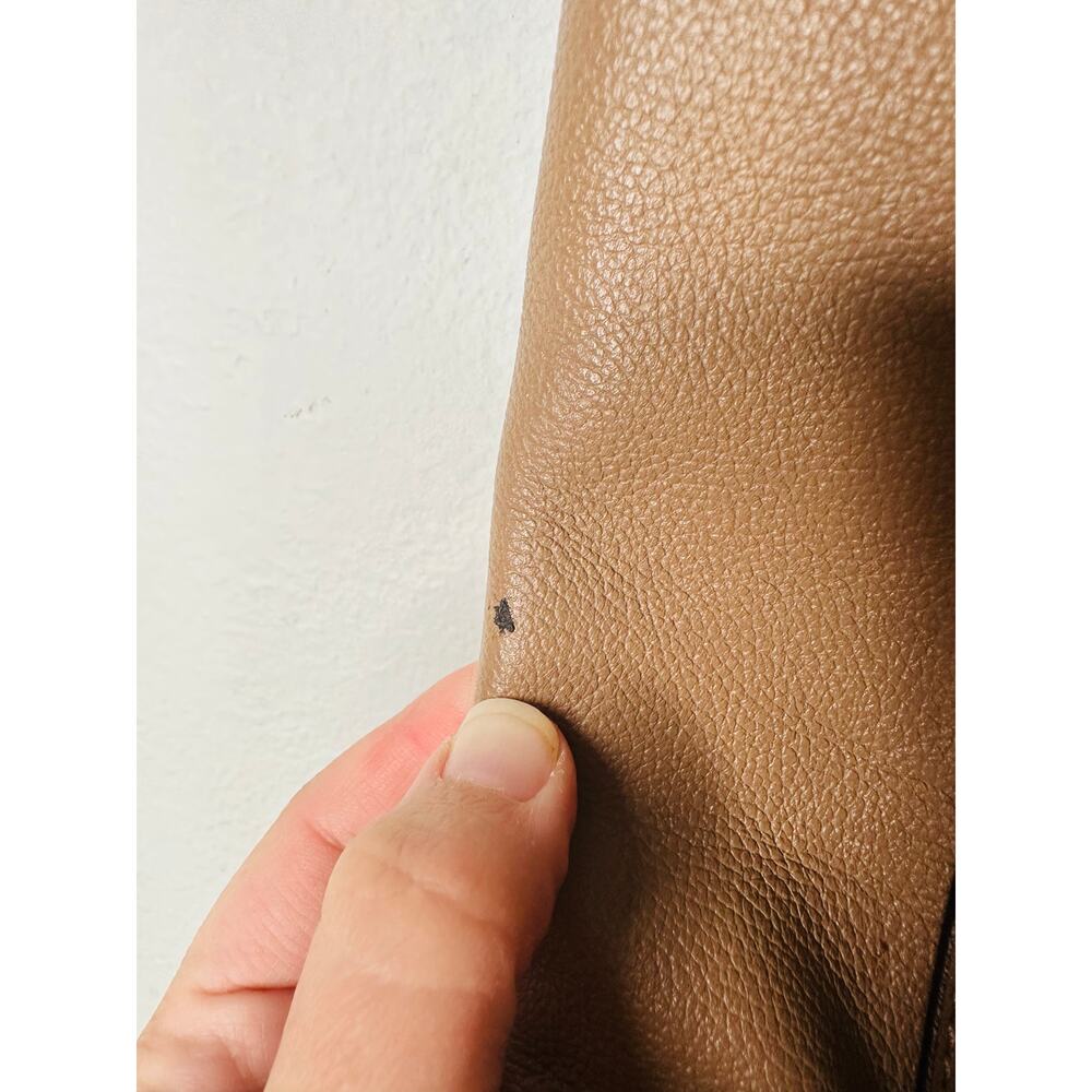 KATE SPADE Beige Tan Black Top Handle Tote Bow Detail Shoulder Bag - Picture 6 of 11